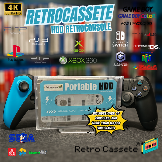 RetroCassete™ HDD Console